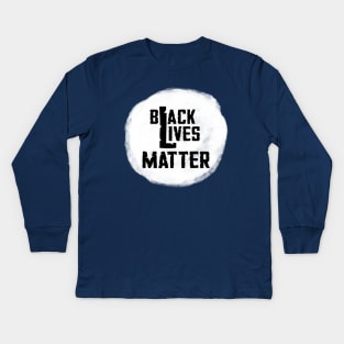 black lives matter Kids Long Sleeve T-Shirt